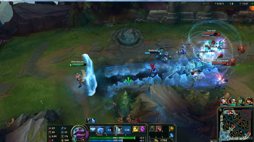 Vhled do League of Legends.