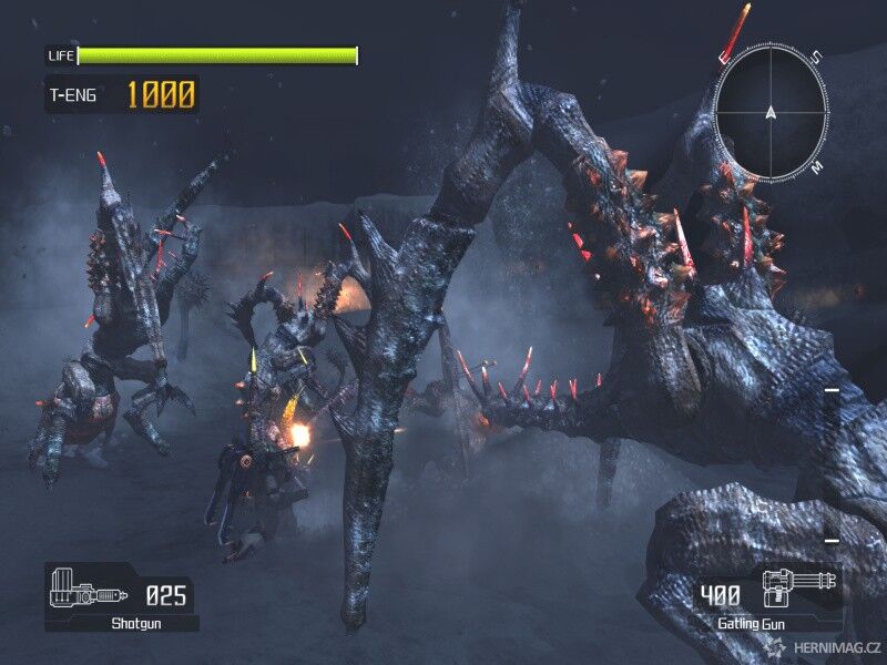 Lost Planet-O monstrózní potvory není nouze