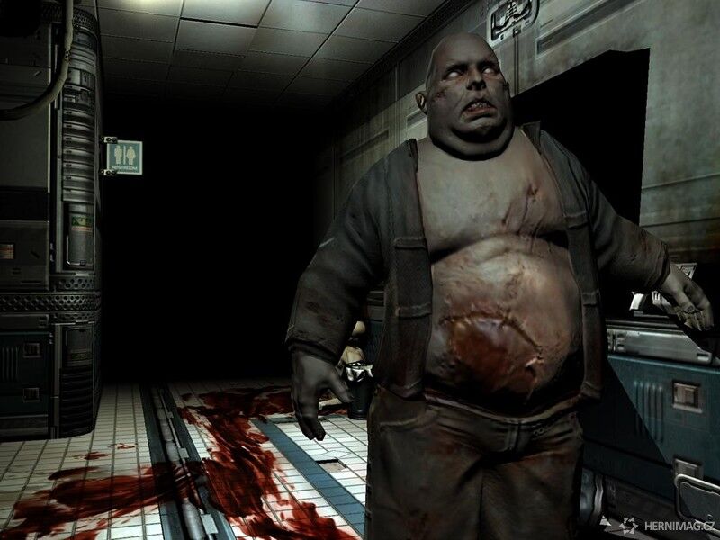 Tlustý zombie – údržbář z Doomu 3. – zdroj obrázku the-nextlevel.com
