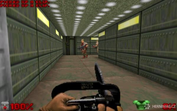 Doom 2 a motorová pila v akci. -zdroj obrázku mattplays.com