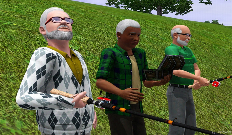 Důchodci žijí i v The Sims 3