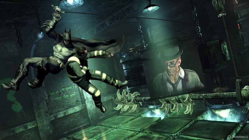 Batman: Arkham City – zběsilé akrobacie a bitek si užijete požehnaně.
