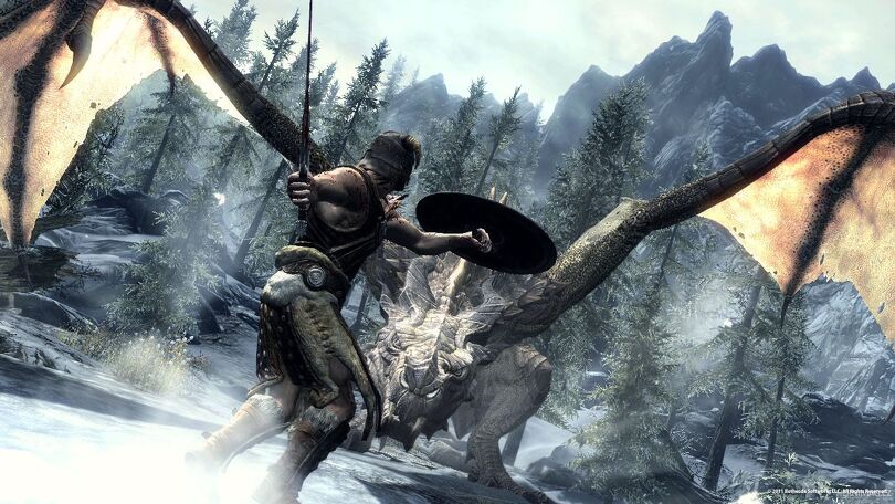 Skyrim nevděčí za svůj úspěch hlavní postavě
