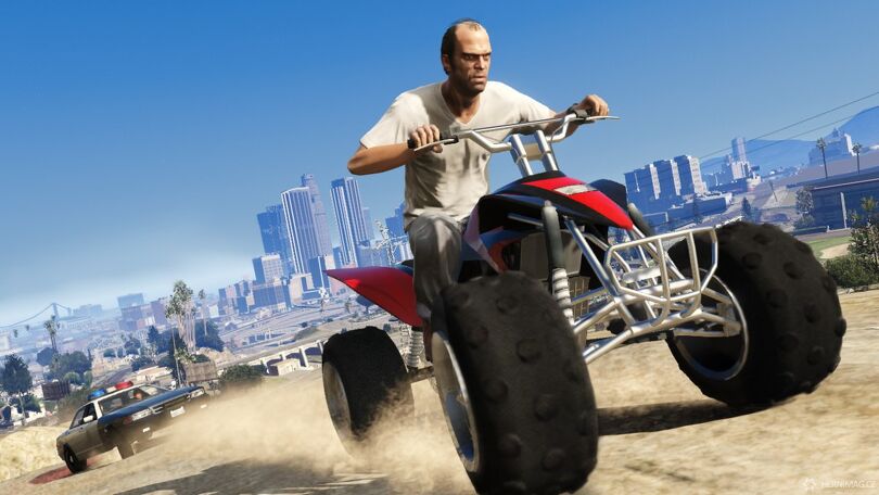 Vozový park je v GTA 5 vskutku obsáhlý.