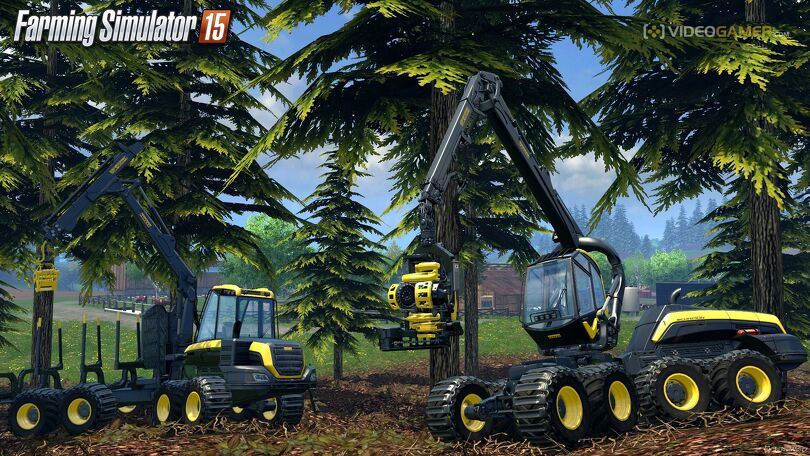 Nově zprácování dřeva ve Farming Simulator 15