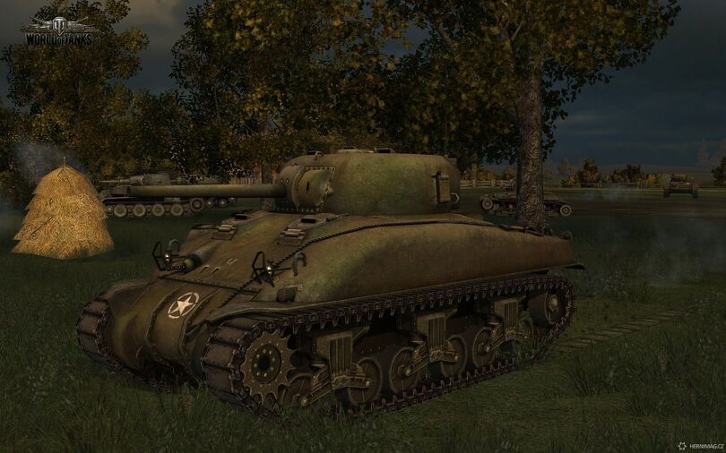 Sherman – Klasický americký tank.