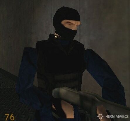 Obrázek z jedné z prvních beta verzí, ještě původní modifikace pro Half Life