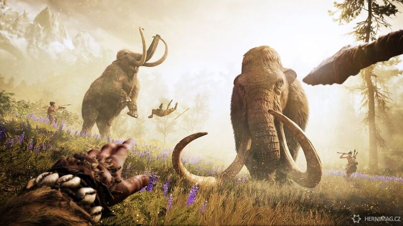 Ukázka z lovu na mamuta. To je Far Cry Primal – zdroj: Flickr
