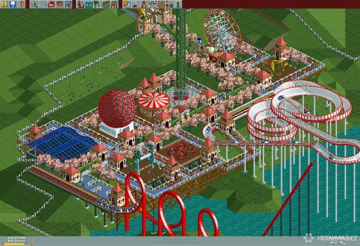 RollerCoaster Tycoon – zdroj: GOG.com