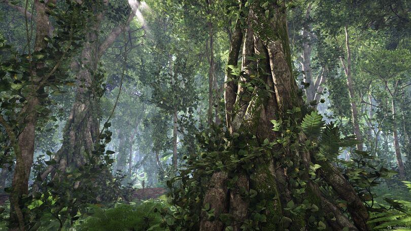 Ukázka prostředí džungle v novém rozšíření Apex
