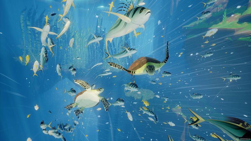 Kouzelné prostředí podmořského světa Abzu